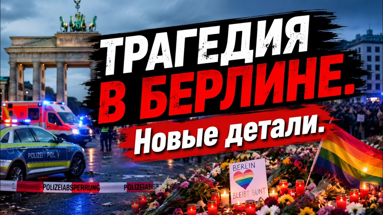 Трагедия в Берлине. Новые детали
