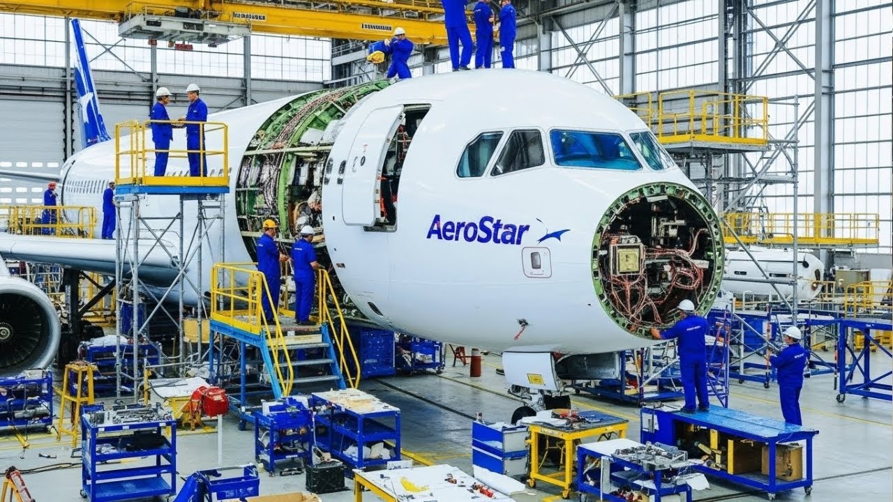 😱 Inside the World’s Largest Airplane Factory ✈️  How the $400M Boeing 787 Dreamliner Is Built!