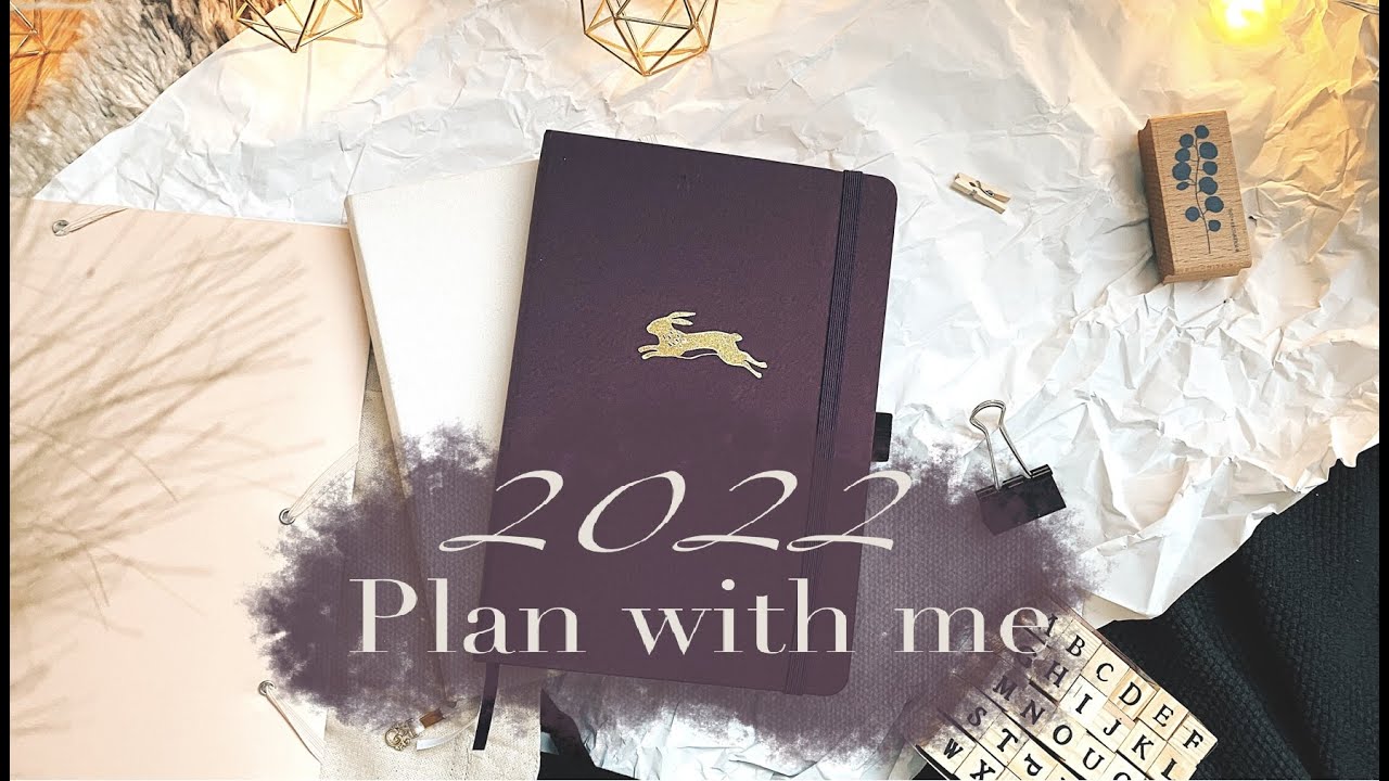 2022 Bullet Journal Aloitus // Suunnittele Kanssani
