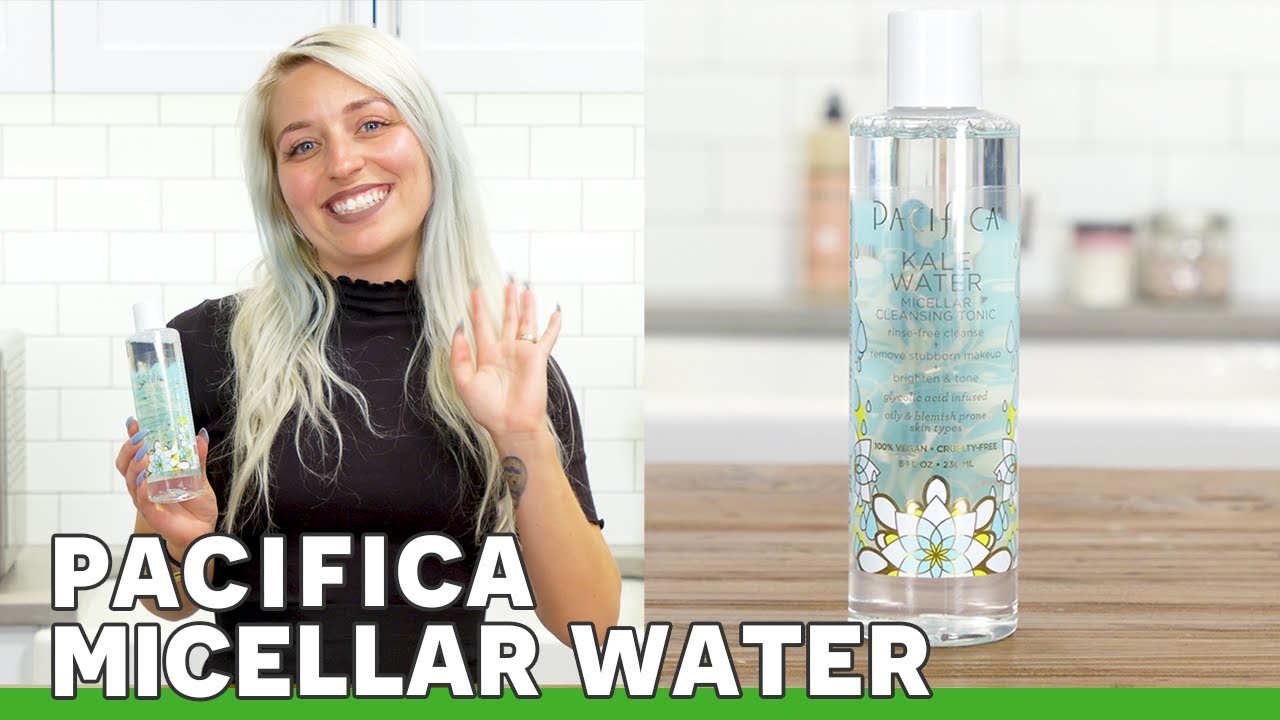 Gently Remove Makeup with Pacifica Micellar Water
