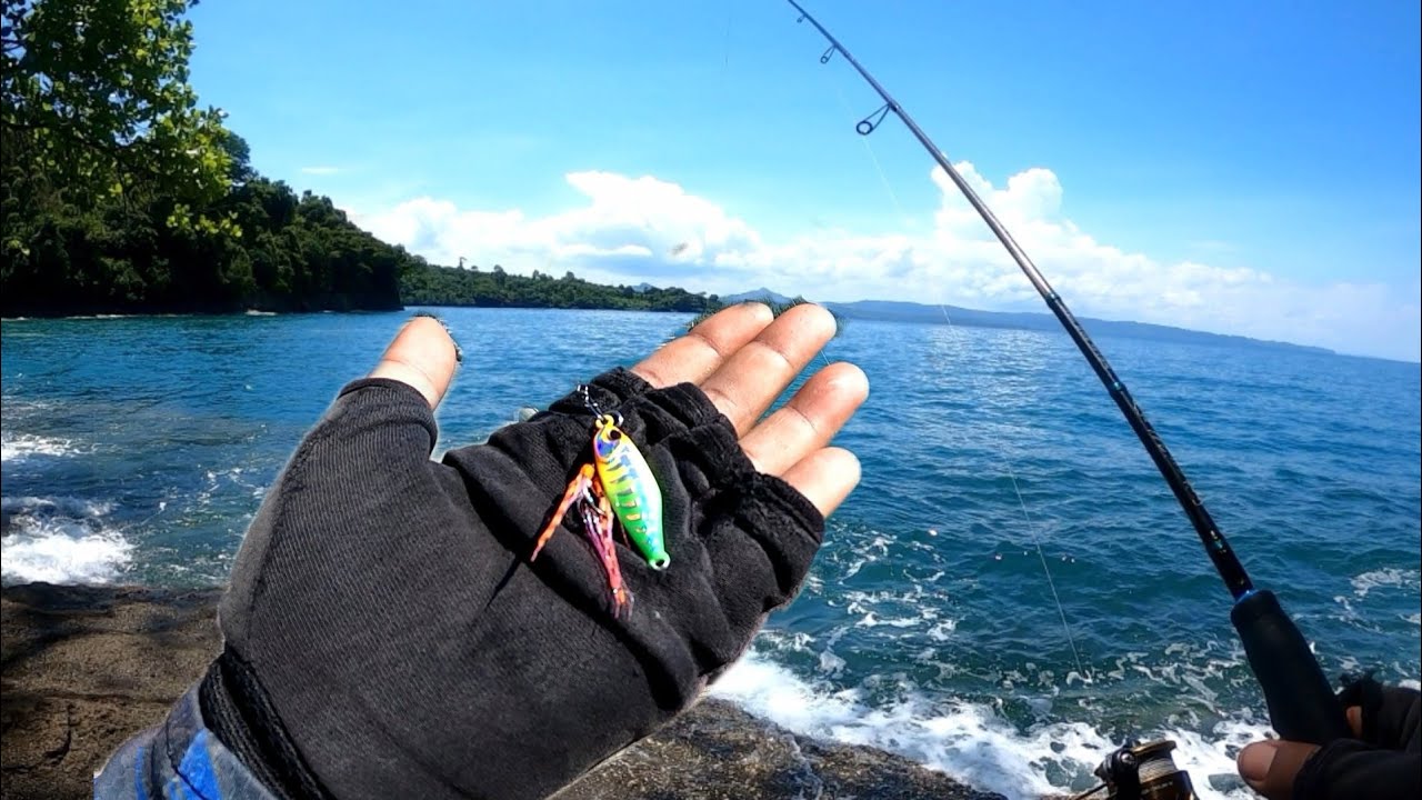 CASTING UL MICRO JIG 10 GRAM INI TIAP DI PAKE DAPAT JACKPOT || CAST JIG PINGGIRAN LAUT