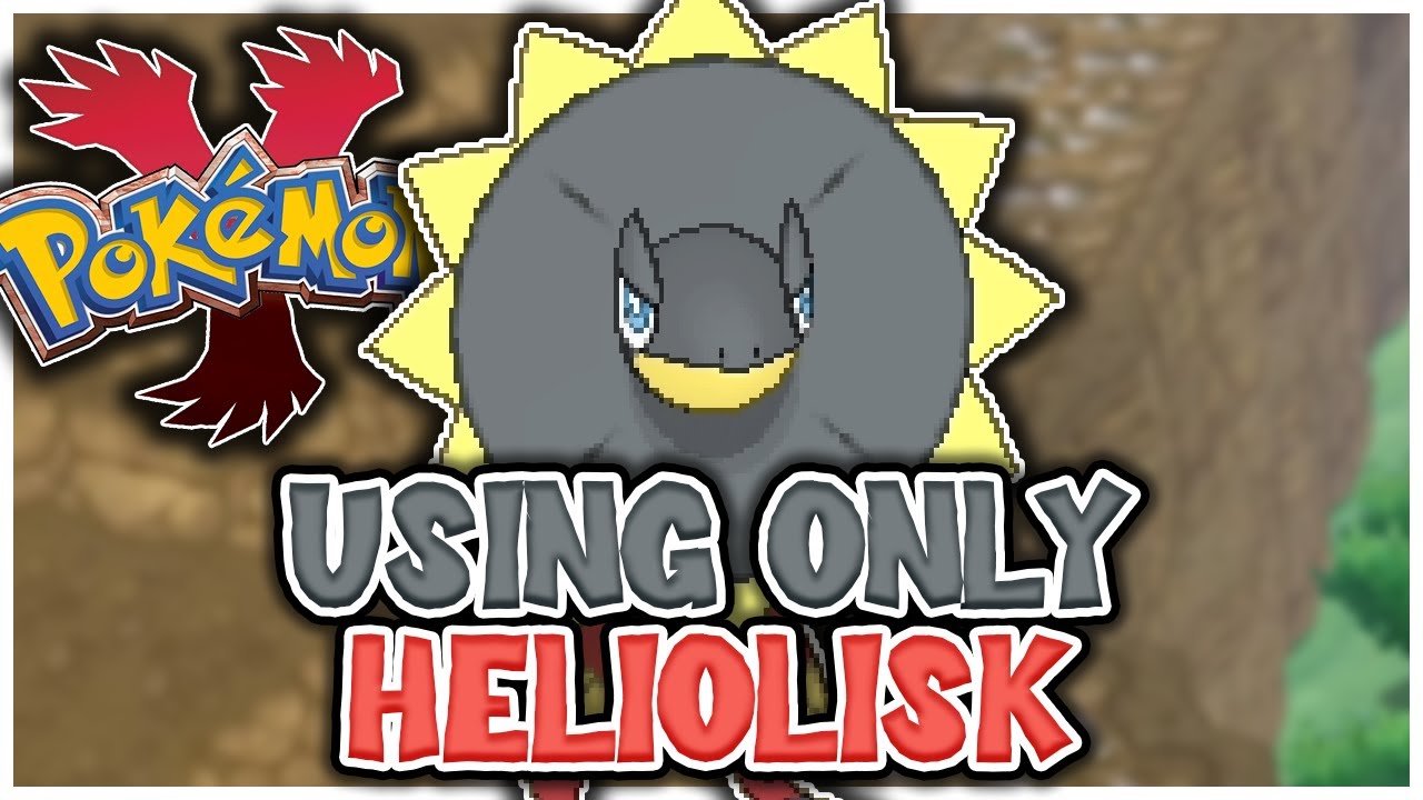 Can You BEAT Pokémon Y With ONLY A HELIOLISK?! (NO ITEMS IN BATTLE)