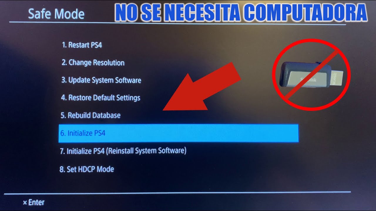Como Reinstalar el Software del Sistema PS4 sin USB en 5 Sencillos Pasos (SPANISH VIDEO)