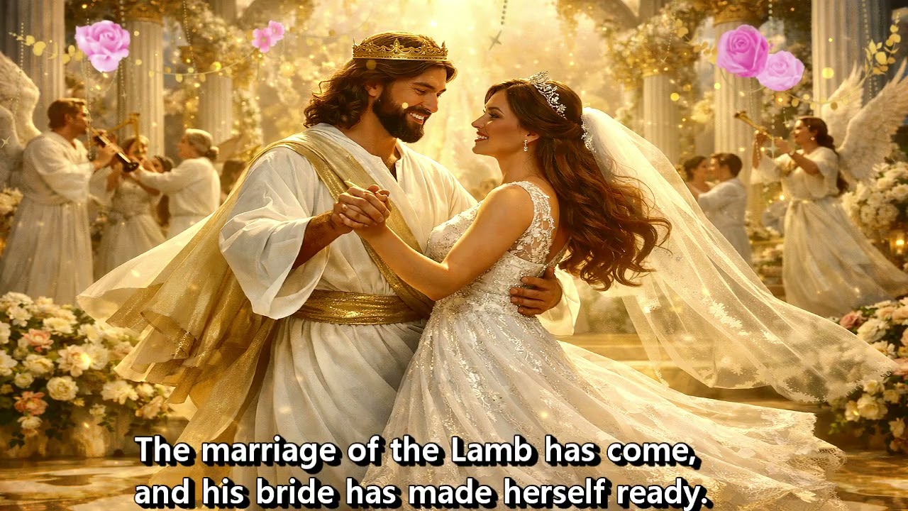 The marriage of the Lamb has come, and his bride has made herself ready.