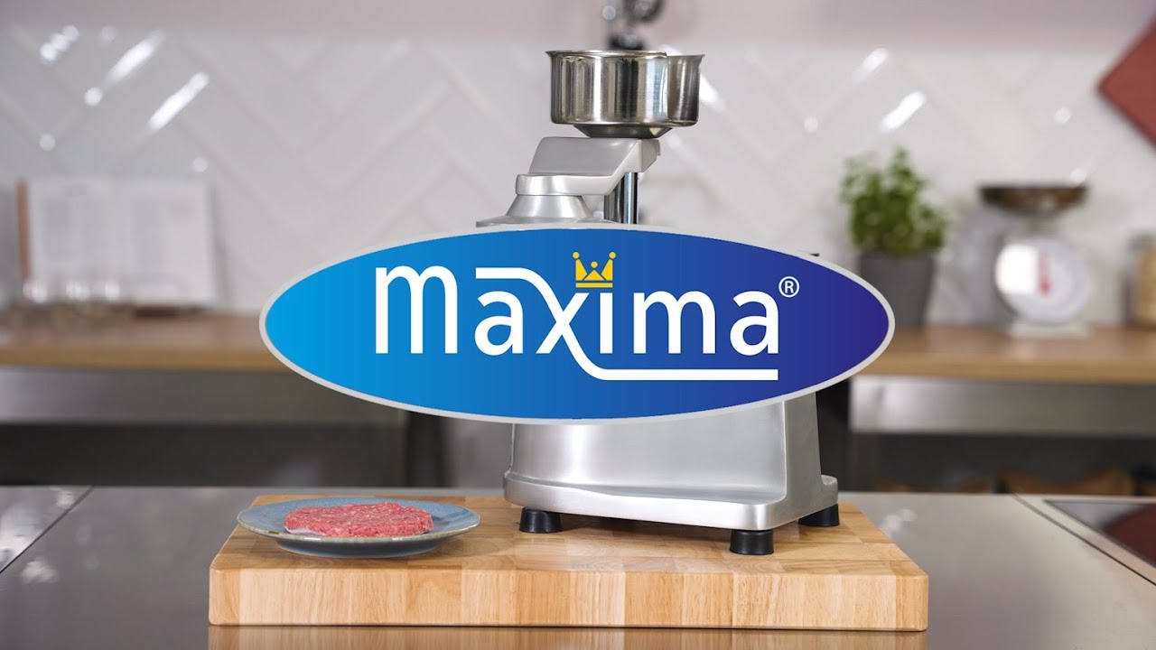 Maxima Hamburger Press - 10cm Portioning Plate