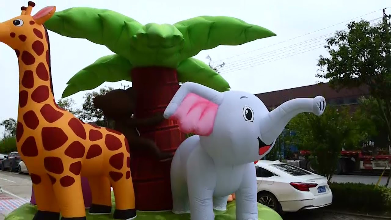 Customized Inflatable Animal Zoo Mascot Custom Inflatables Animals Cartoons