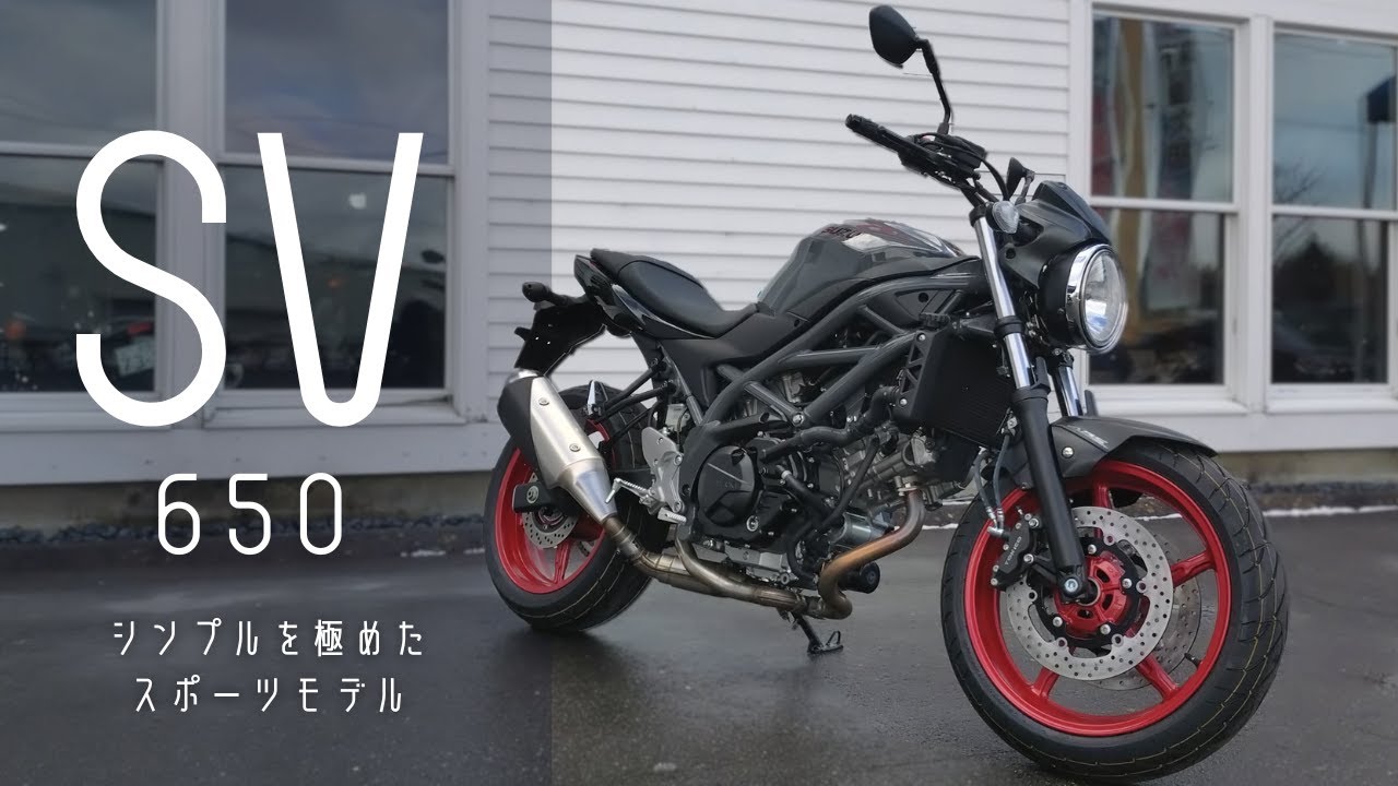 【SV650】車両を紹介します！【新車/中古車】