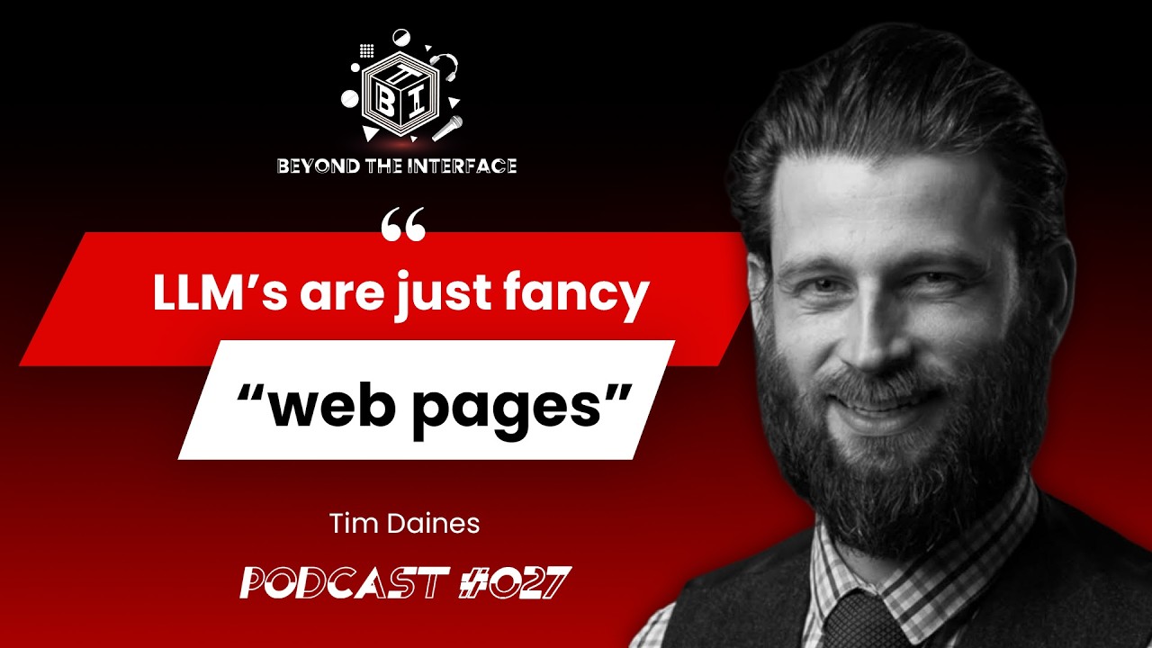 Tim Daines: You didn't build with AI... You automated a workflow