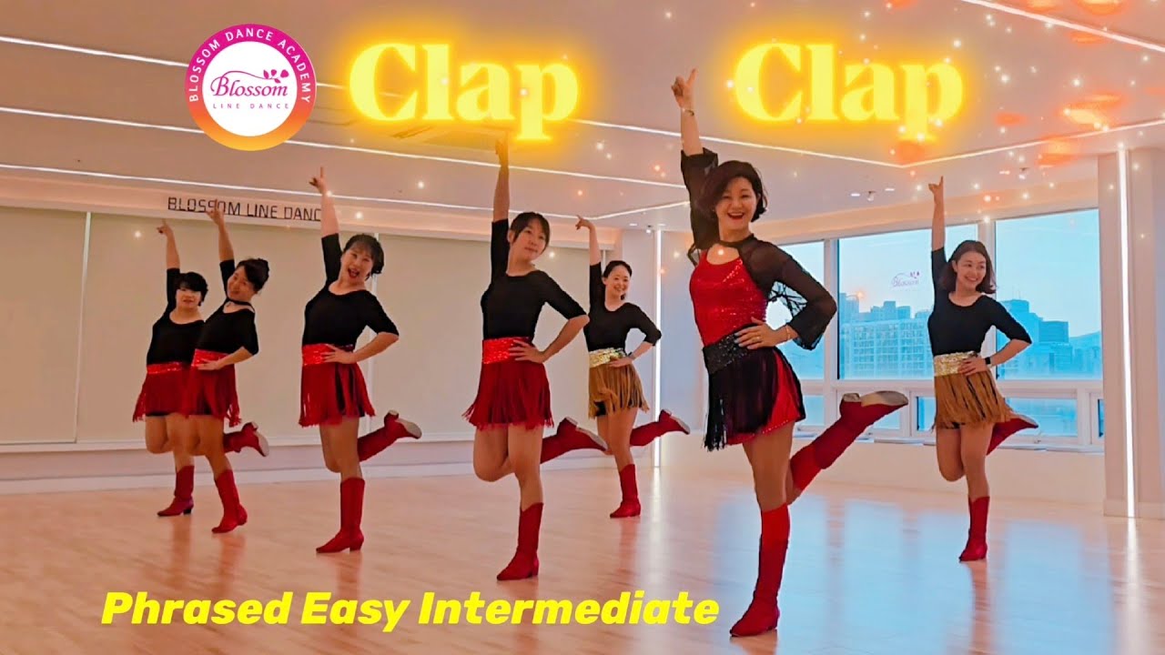 Clap Clap Line dance/Phrased Easy Intermediate/클랩 클랩 라인댄스 