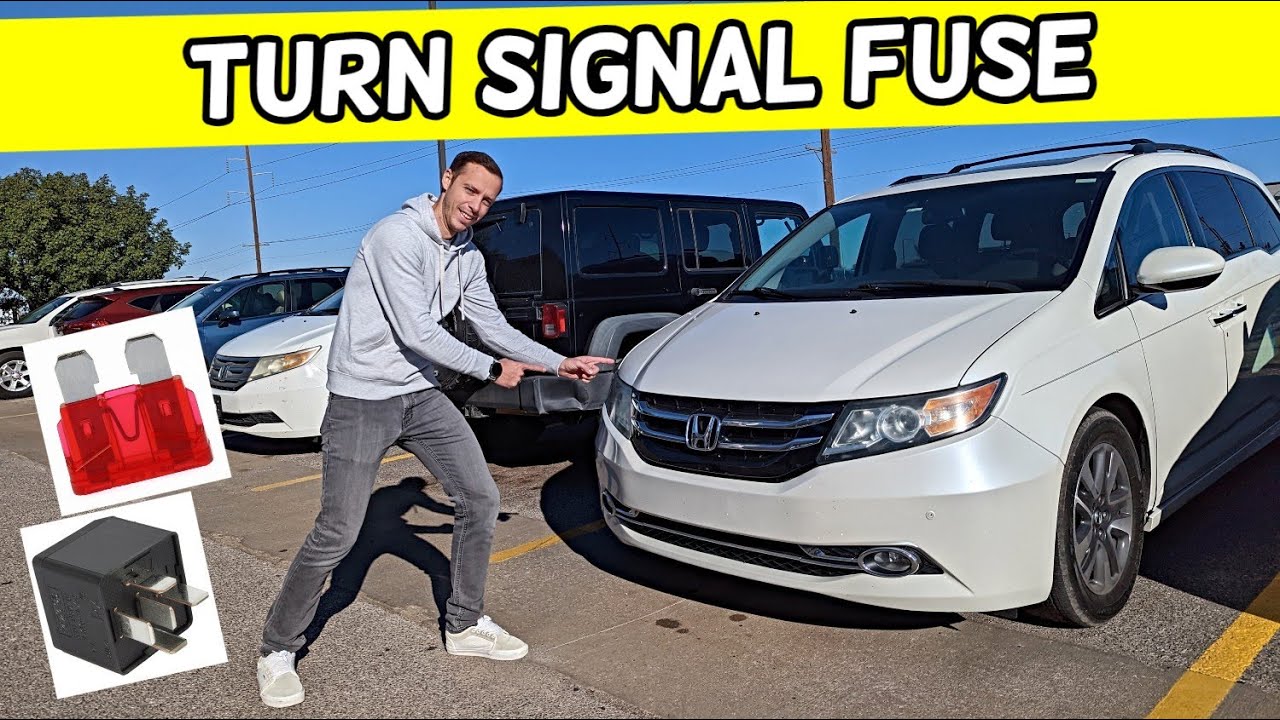 HONDA ODYSSEY TURN SIGNAL FUSE LOCATION, TURN SIGNALS FUSE, TURN SIGNAL NOT WORKING FUSE 2011-2017