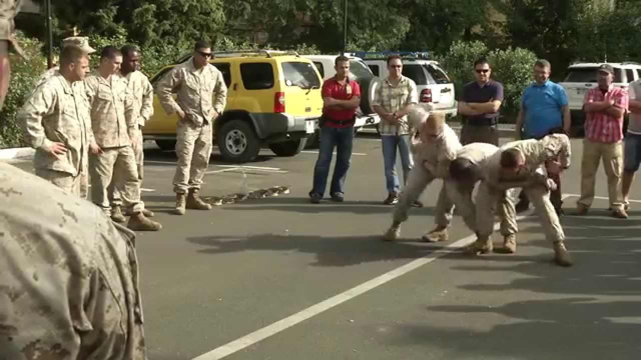 FASTEUR Marines train at U.S. Embassy in Albania