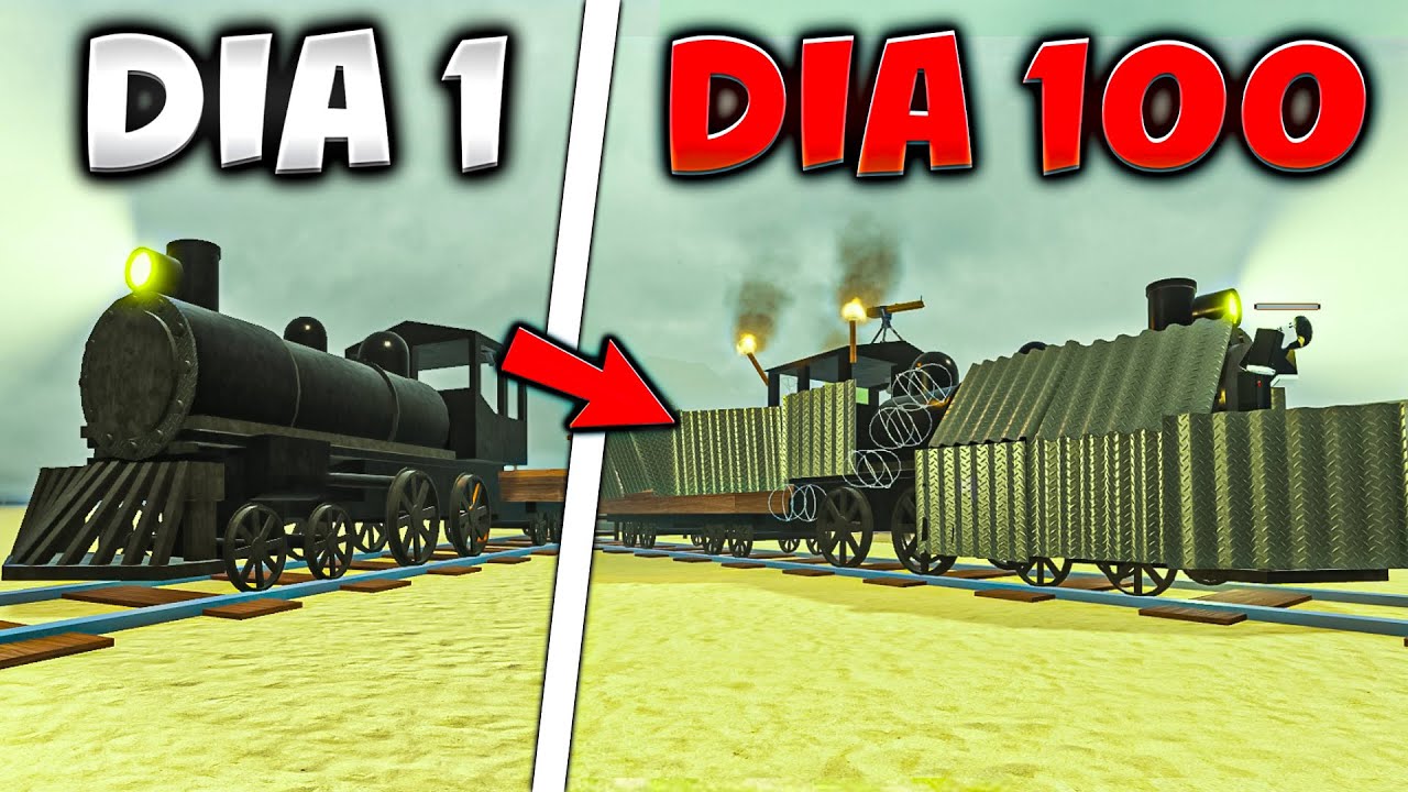 Sobrevivi 100 Dias no Dead Rails Sozinho