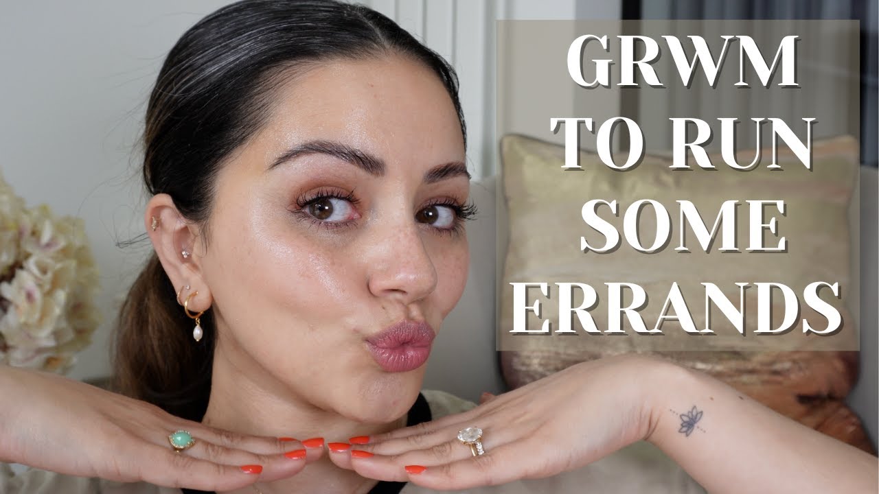 GRWM отправляется по делам | ФОКУСИРОВКА НА КОЖЕ + ОБРАЗ «БЕЗ МАКИЯЖА» | Kaushal Beauty