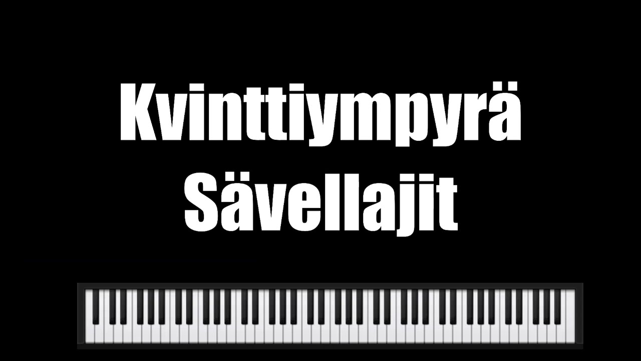 Musiikinteoria - Kvinttiympyrä
