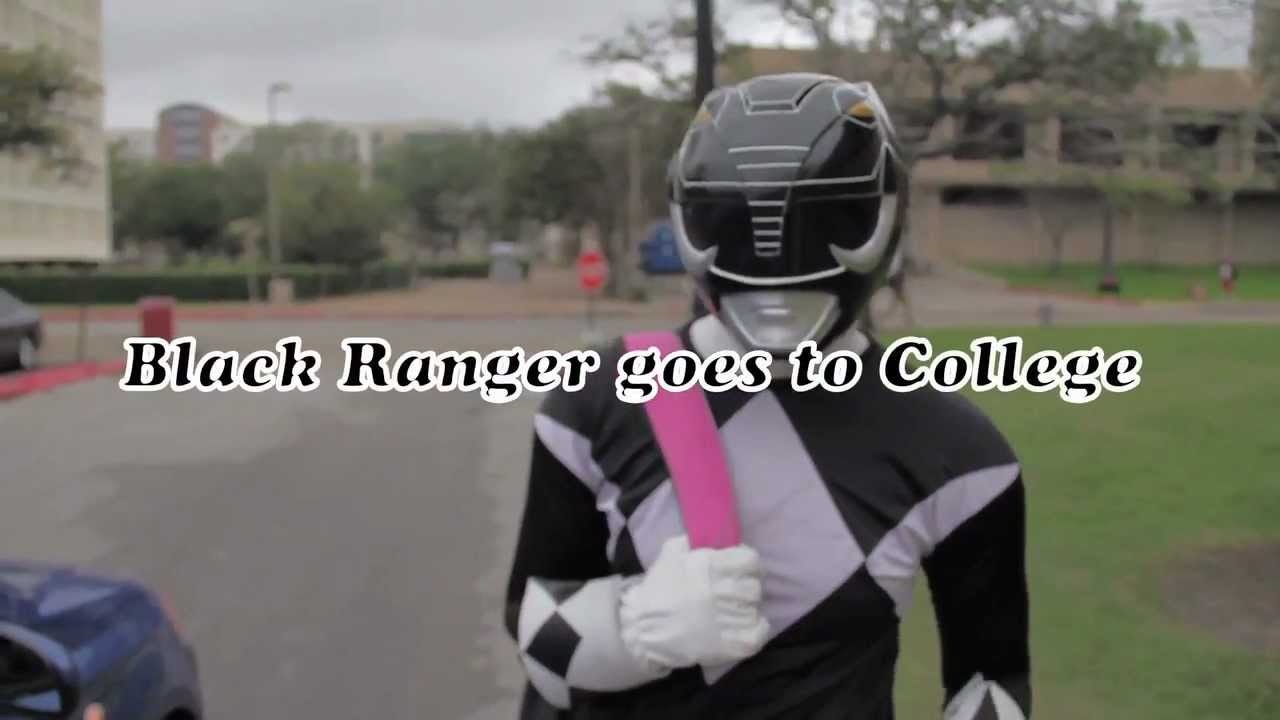 Black Ranger goes to College