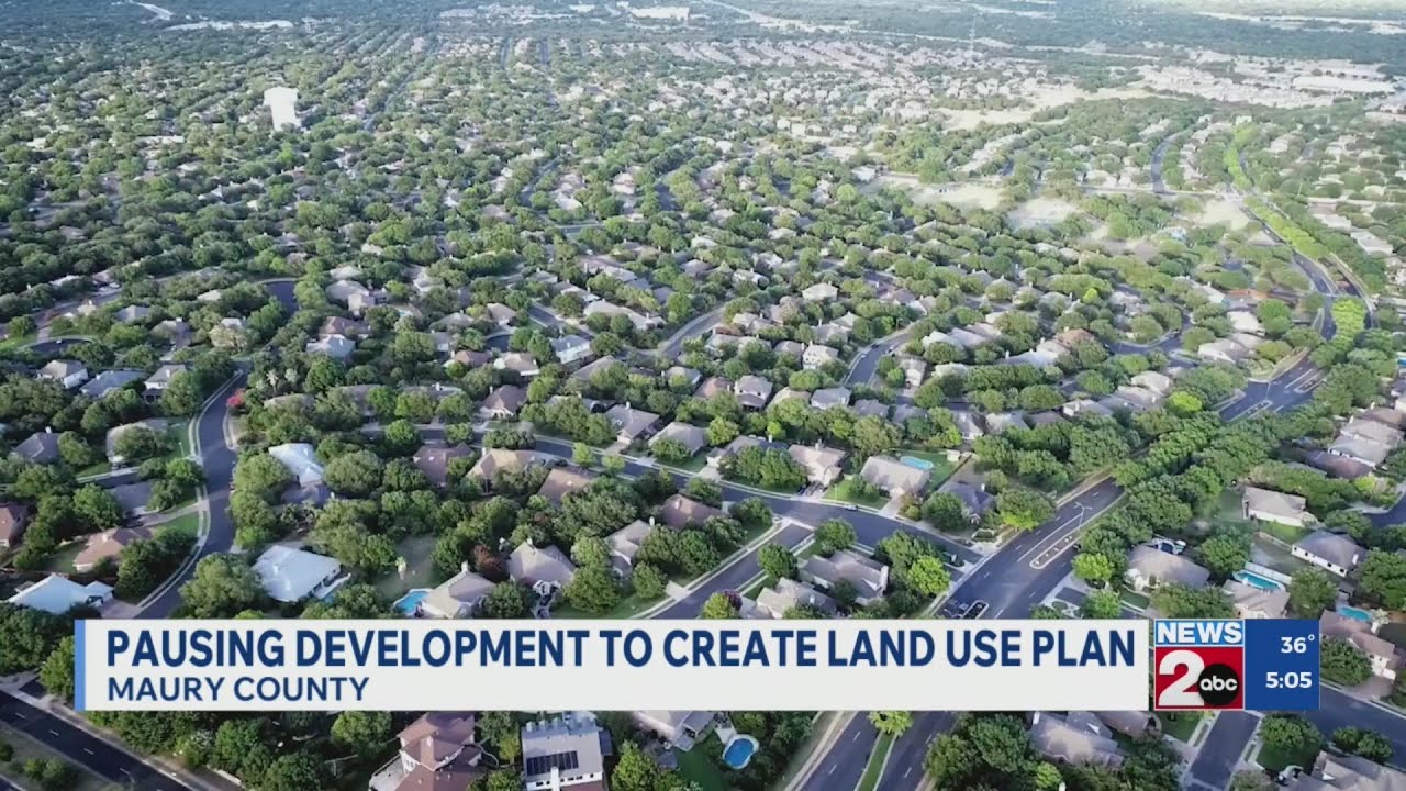 Pausing development in Maury County to create land use plan