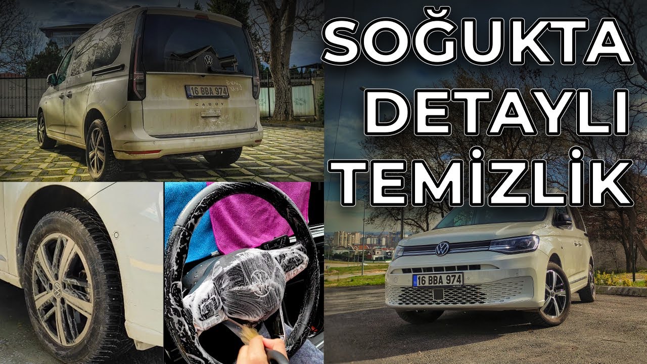 4 AY SONRA KIŞ YIKAMASI! | VW Caddy İç Dış Detaylı Temizlik | @OtoGrafi