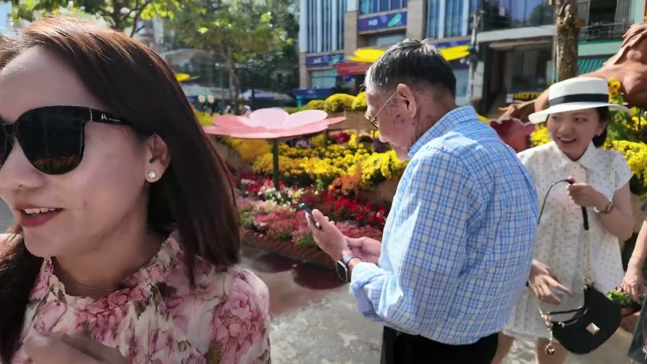 Du ngoạn đường hoa Thành phố Cần Thơ 16/2/26