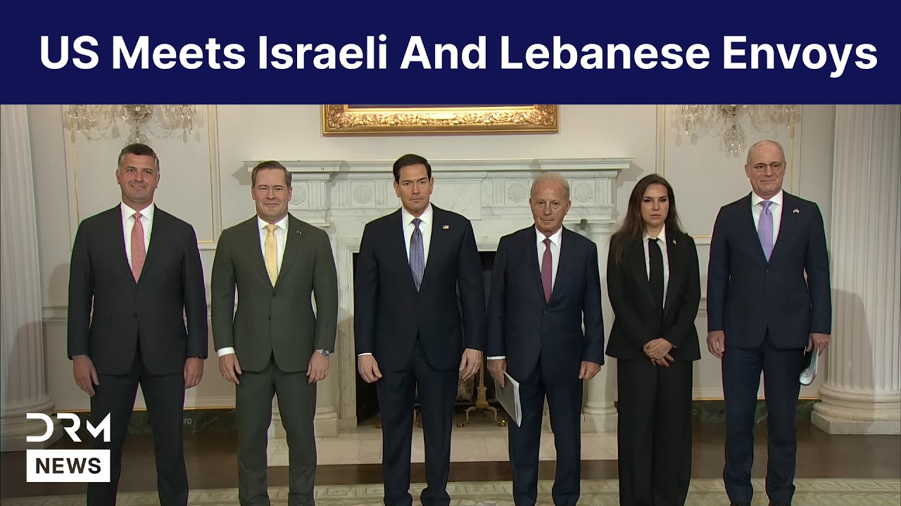 BREAKING: Marco Rubio Meets Israeli And Lebanese Ambassadors In Washington | DRM News | AC1F
