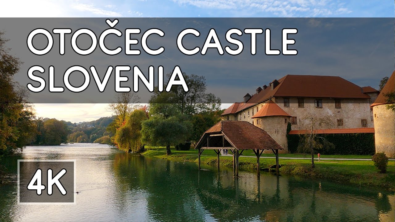 Walking Tour: Otočec Castle, Slovenia - 4K UHD Virtual Travel