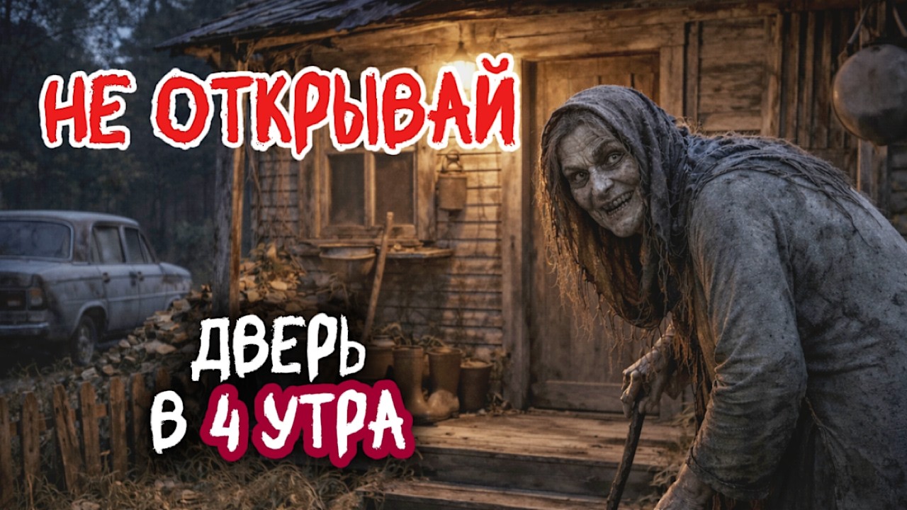 СТРАННЫЙ стук в 4 утра… Жуткие РЕАЛЬНЫЕ истории из русских деревень