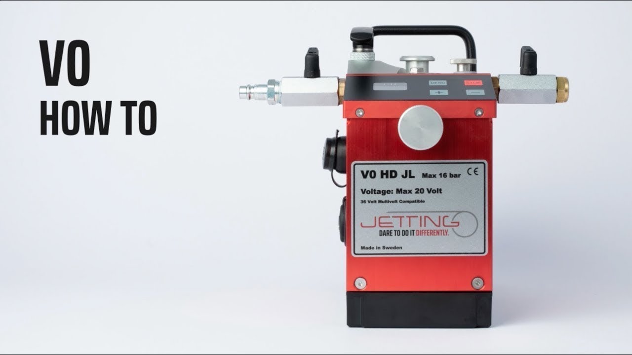 How to use Jetting V0 Fiber Blowing Machine