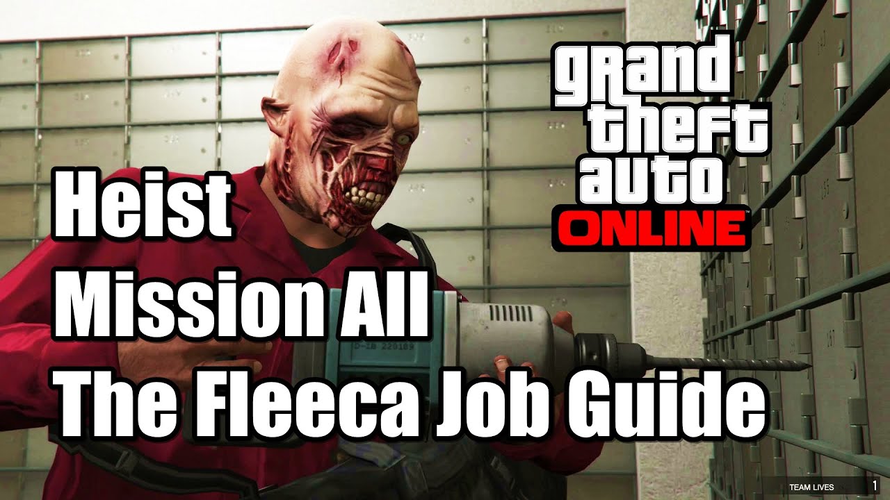 GTA 5 Online Heist Mission All The Fleeca Job Guide (GTA 5 Heist DLC Update)