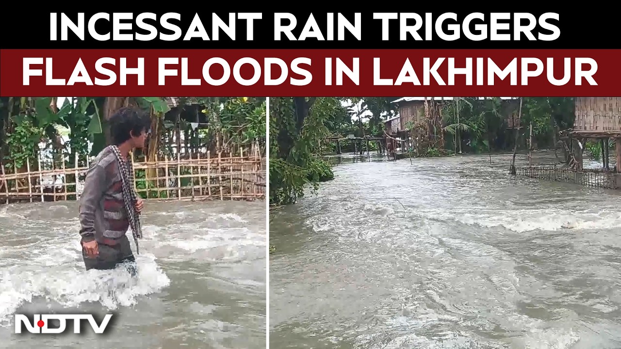 Assam Floods | Torrential Rain Triggers Flood-Like Situation in Lakhimpur