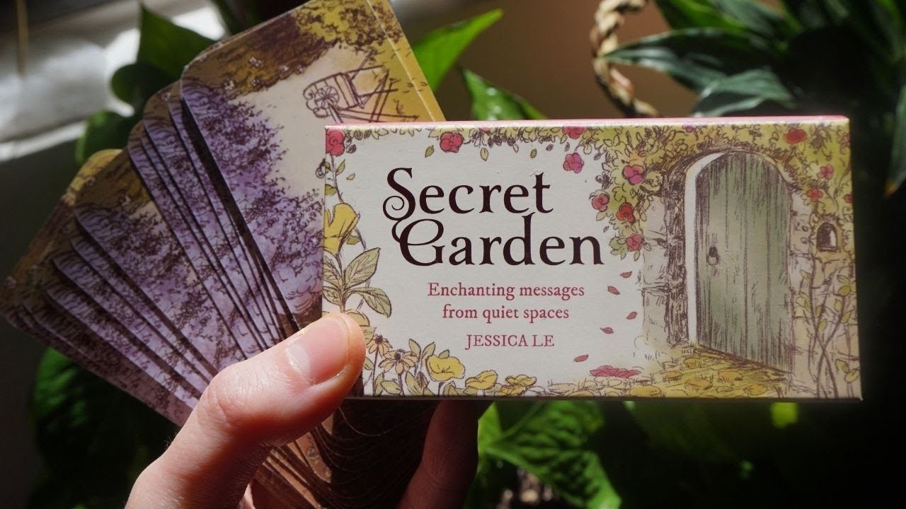 Secret Garden Oracle Cards Unboxing 🍄🌻🍂 Enchanting Messages from Quiet Spaces