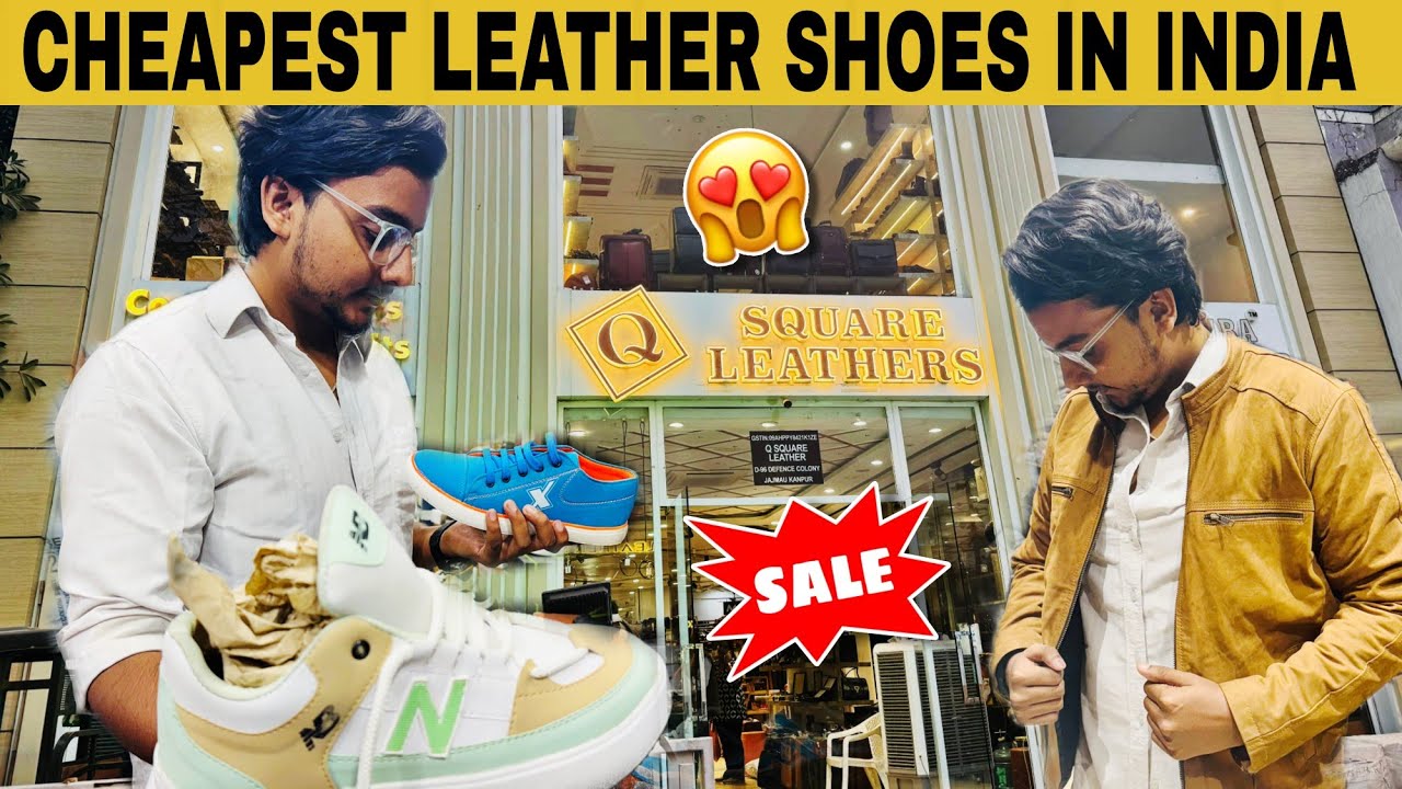 Cheapest Leather shoes Kanpur 😱😍 #sultansheikhvlog #shoes #leather #kanpur #viral video #purse #fyp
