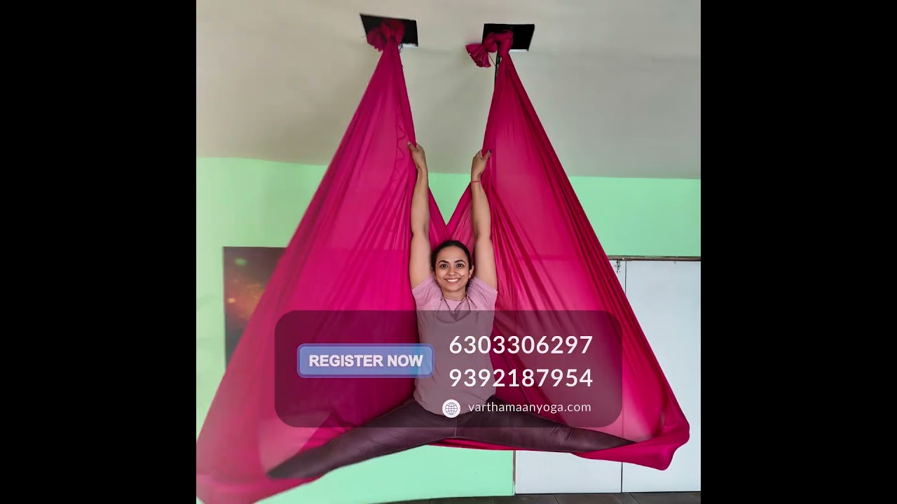 Become a Certified AERIAL Yoga Teacher with Our Training Course | Varthamaan Yoga |