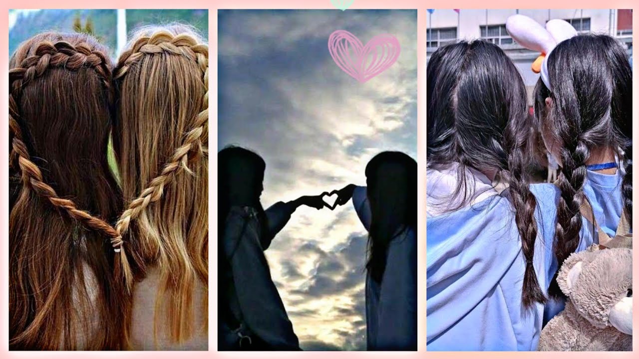 صور بنات صديقات كيوت👭🏻🌹💜☂️ /2022