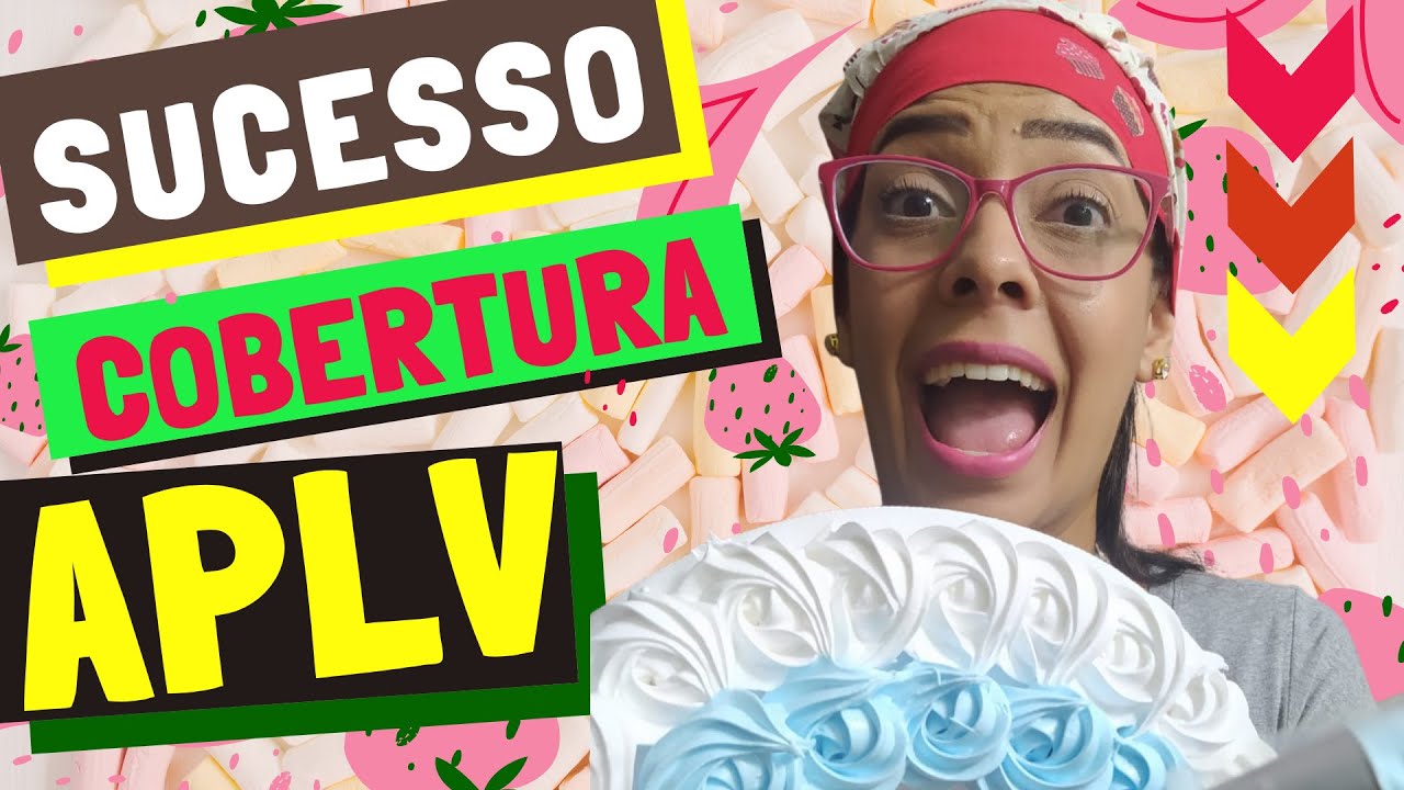 Como Colorir e confeitar BOLO com cobertura APLV feita com 3 ingredientes