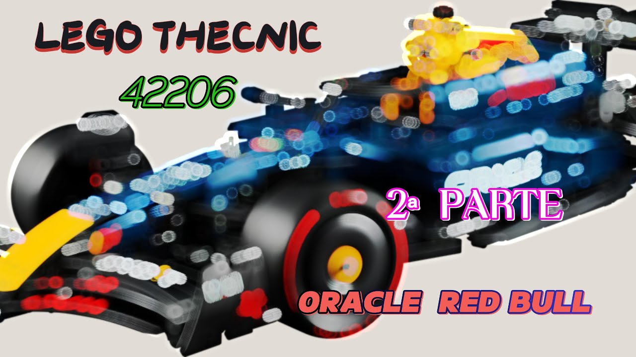 LEGO TECHNIC ORACLE RED BULL 2ª PARTE 42206