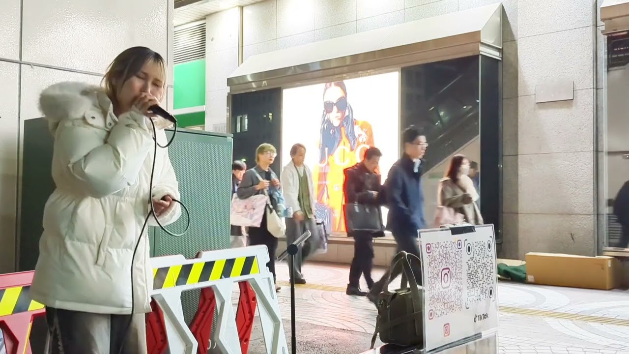 愛深（Aimi）「コイスルオトメ」2026.01.17　新宿駅西口ストリートライブ【兵庫県西宮から来たシンガーソングライター】いきものがかりcover　#歌うま #路上ライブ #シンガーソングライター