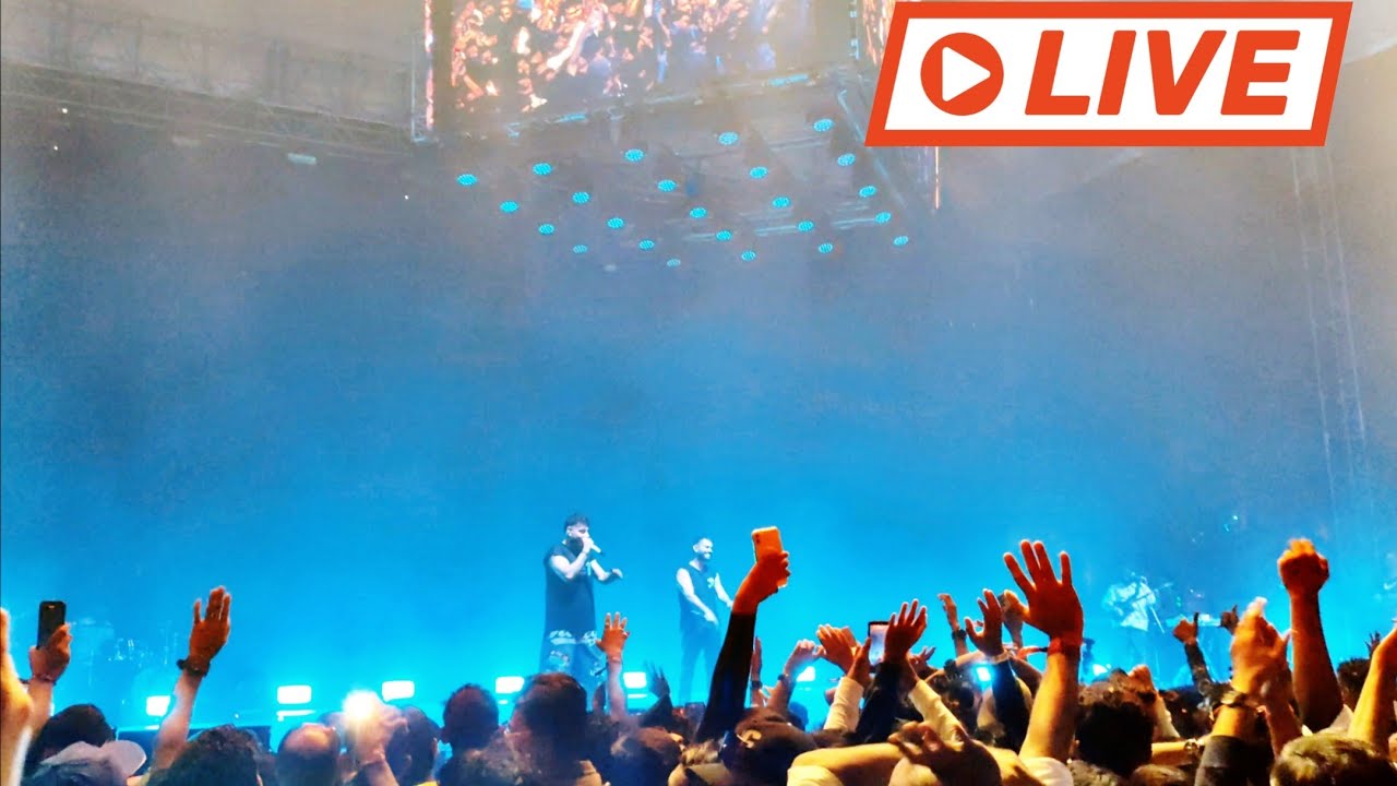 Goa Went Crazy! 😍 Badshah Live Music Concert 🔥| Live Music & Crazy Crowd