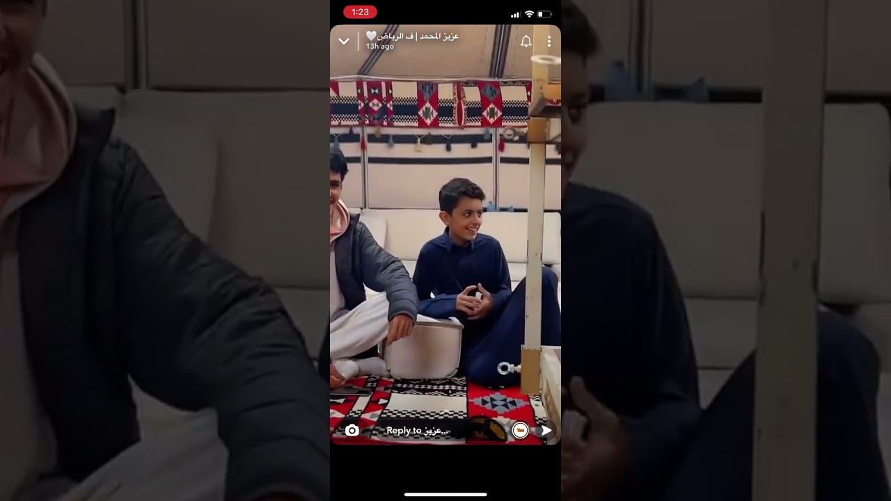 سنابات عزيز المحمد مع احمد رحيم واخيرا اجتمعو😍😭احمد رحيم يغني🥺