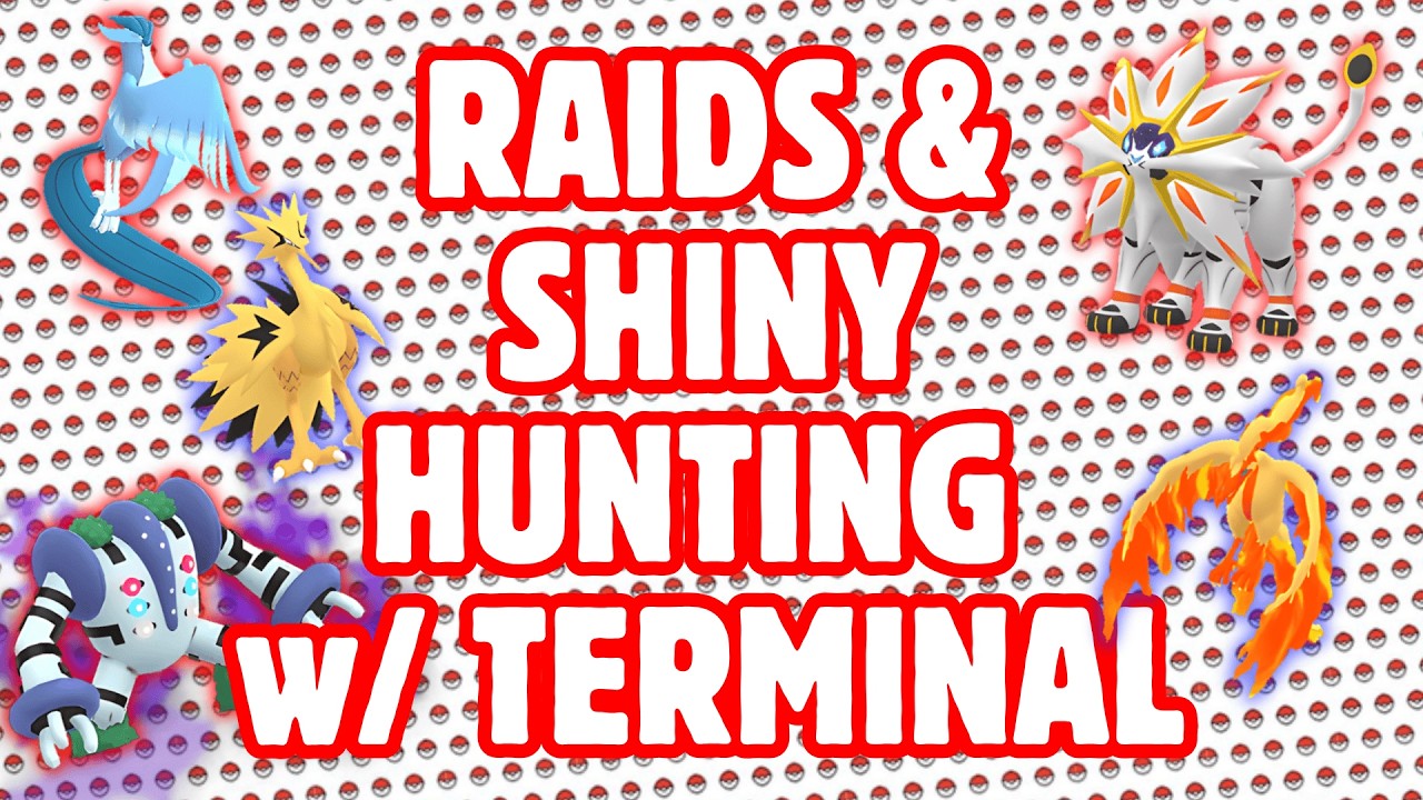 LIVE: Shiny Galarian Birds ✨ Pokémon GO Legendary Raids + Shiny Hunt (with Terminal) ✨