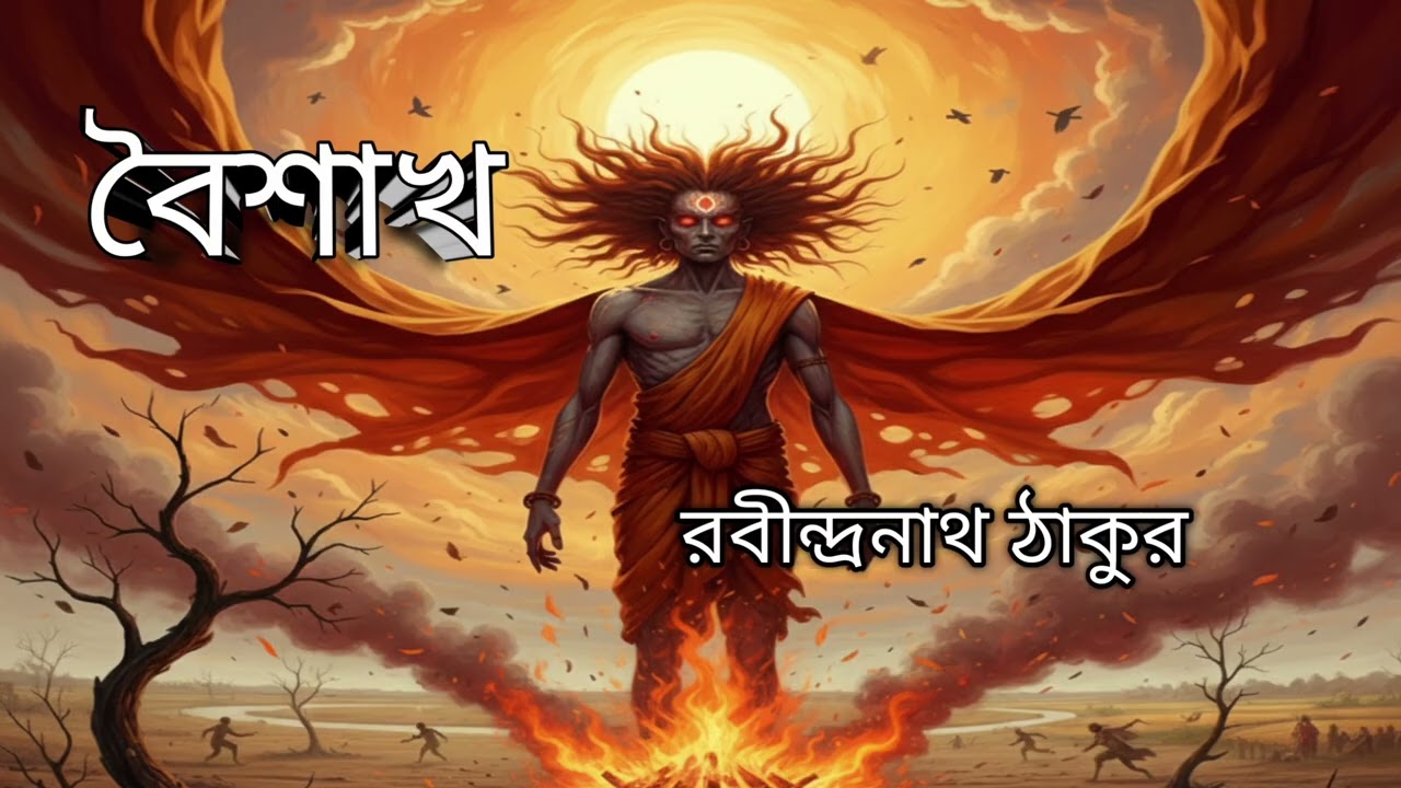 বৈশাখ।। রবীন্দ্রনাথ ঠাকুর।। কবিতা মঞ্জুরী।। বাংলা কবিতা।।