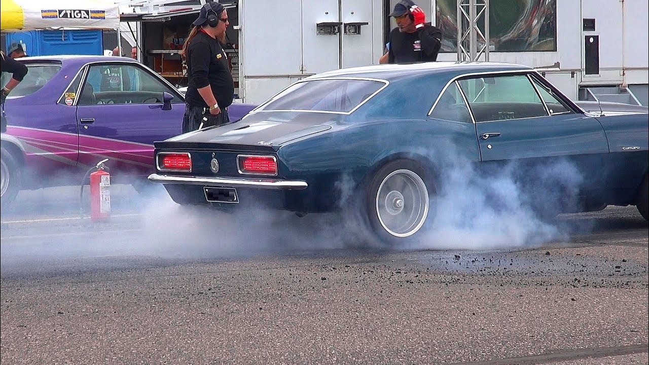 MUSCLE CAR Drag Racing Gone WILD!! - Malmi Street Drags #2 2019