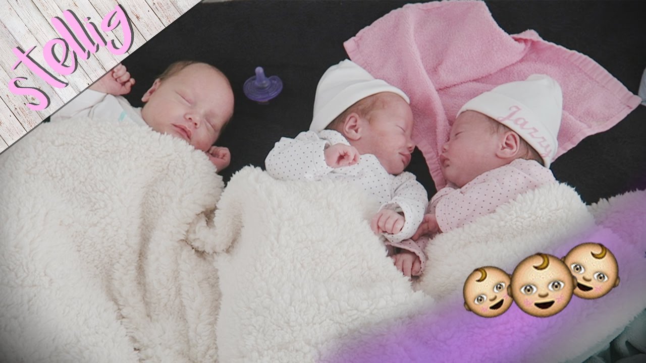 OP KRAAMVISITE BIJ EEN DRIELING - BABY VLOG 