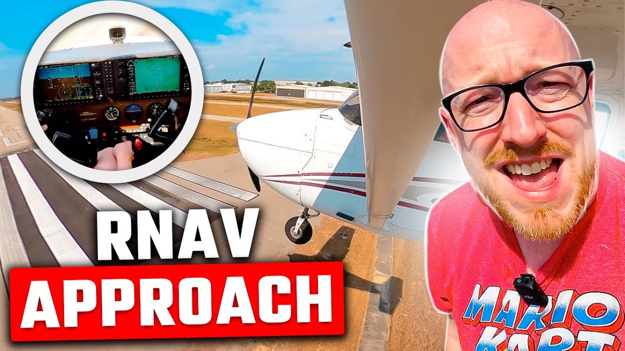 Flying My First RNAV Approach! Instrument Rating