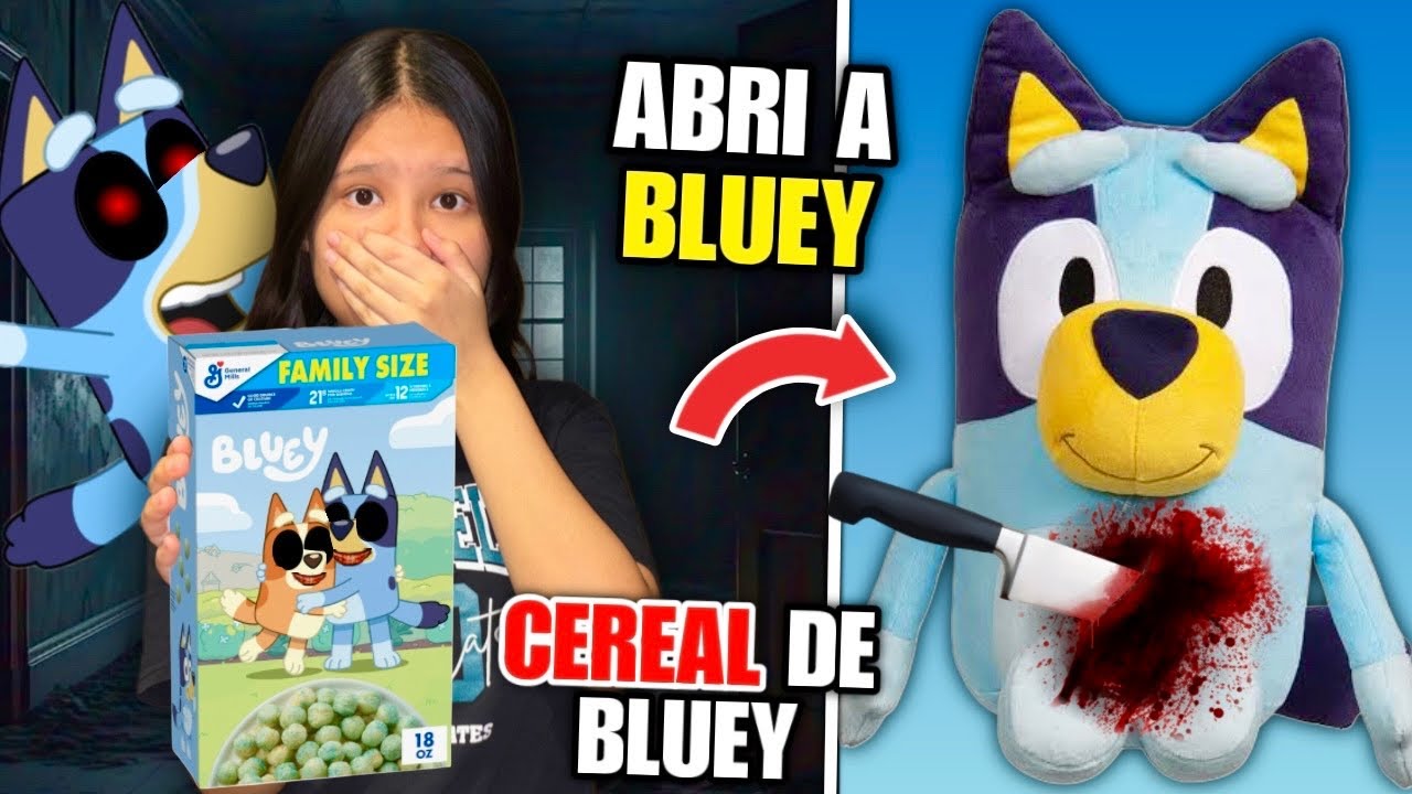 ABRÍ UN PELUCHE DE BLUEY Y ME PASÓ SU *NÚMERO TELEFÓNICO*😱| Regina MH