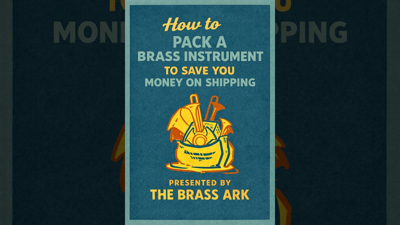 How to Pack a Brass Instrument and Save Money on Shipping