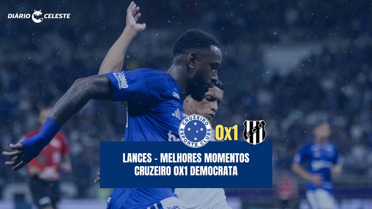 Lances de Cruzeiro 0x1 Democrata - Melhores momentos