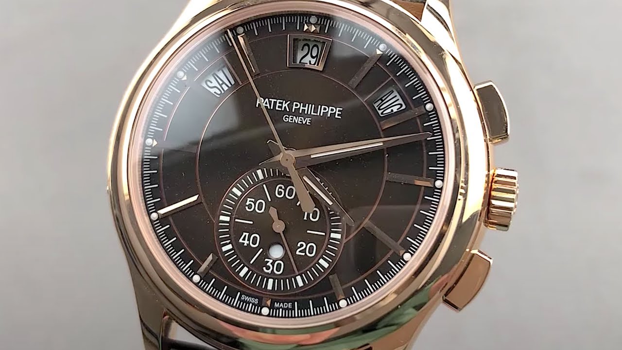Patek Philippe 5905R-001 Annual Calendar Flyback Chronograph - Hands-On Rose Gold Watch Review