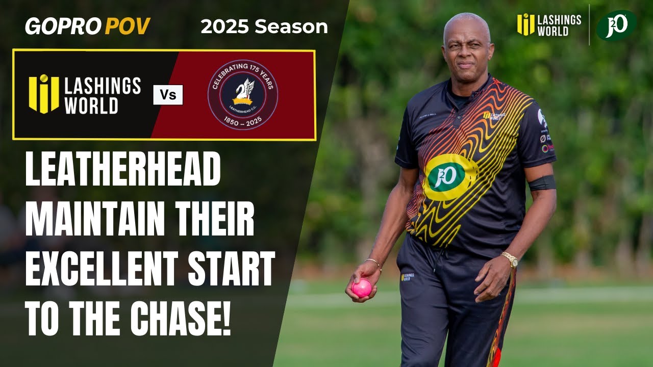 Crisp Cover Drive For Four! - Lashings vs Leatherhead 2025