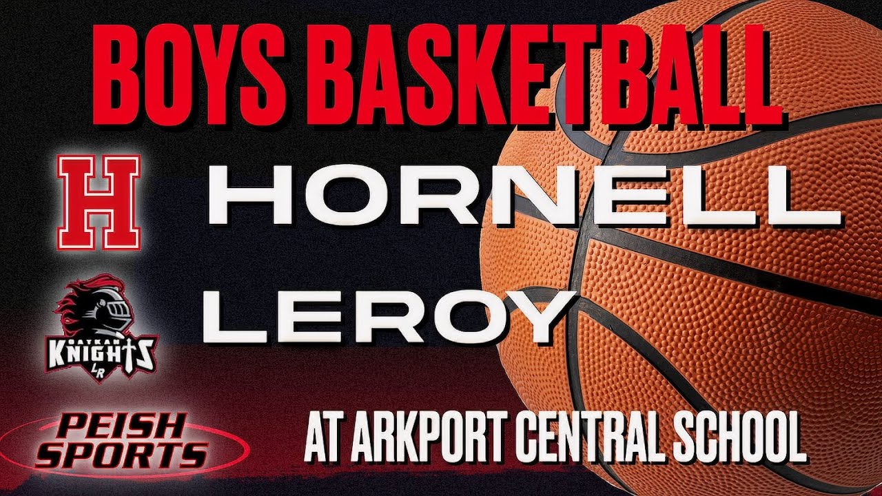 (9-2)Hornell Red Raiders vs. (7-6)LeRoy Oatkan Knights Boy's Varsity Basketball