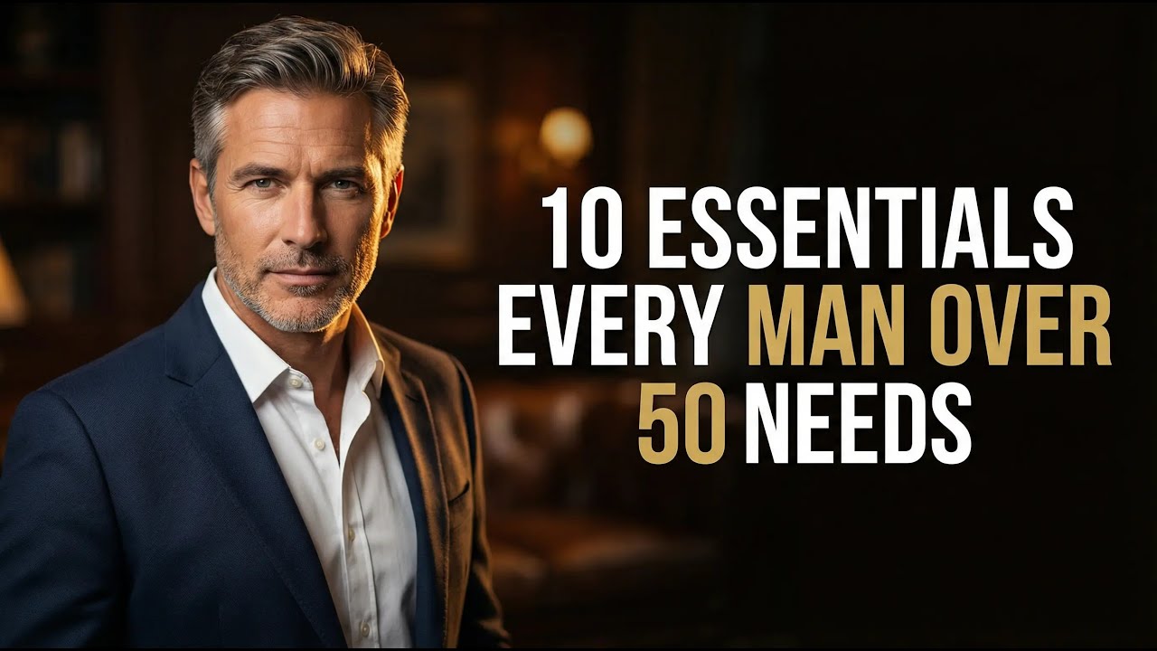 10 Wardrobe Essentials Every Man Over 50 Must Own | Timeless Style Guide