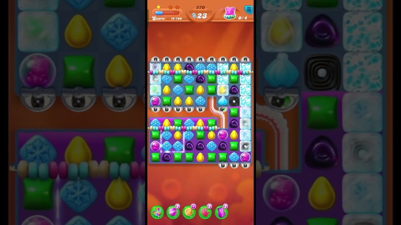Candy crush soda saga level 569 & 570 | Candy 